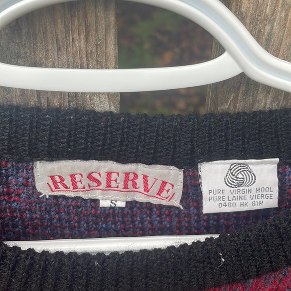 Vintage Virgin Wool Sweater - Picture 2 of 3